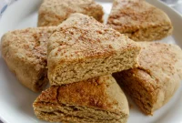 Wholesome Four Ingredient Vegan Oil Free Gluten Free Oat Scones
