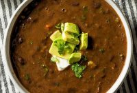 Quick Black Bean Pumpkin Soup