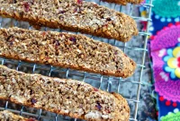 Pure Oat Biscotti Vegan Flourless Gluten Free