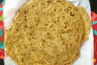 Effortless Two-Ingredient Vegan Grain-Free Chickpea Flatbreads