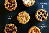 Wholesome Vegan Baked Oatmeal Bites Gluten-Free Oil-Free