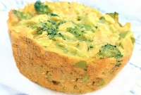Wholesome Oil-Free Vegan Savory Muffins Broccoli Rice Chickpea Flour