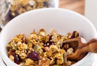 Wholesome Quinoa Protein Granola Oil Free Gluten Free