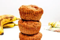 Wholesome Four Ingredient Banana Cassava Muffins