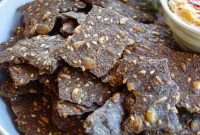 High-Protein Oil-Free Vegan Gluten-Free Buckwheat Crackers
