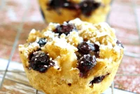 Vegan Gluten-Free Blueberry French Toast Cups