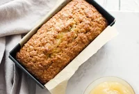 Healthy Oil Free Gluten Free Applesauce Oatmeal Bread