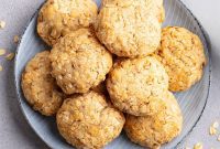 No-Fuss Almond Butter Oat Cookies