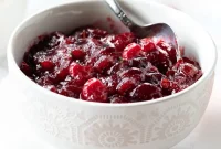 Effortless Maple Cranberry Sauce Two Ingredients