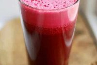 Rejuvenating Beet Apple Ginger Detox Smoothie