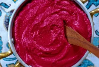 Ruby Red Beanless Hummus