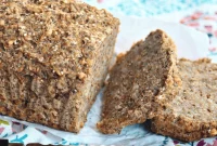 4-Ingredient Vegan Gluten-Free Oil-Free Buckwheat Flax Chia Loaf