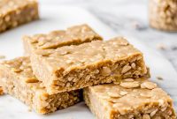Wholesome Four-Ingredient Vegan No-Bake Cookie Dough Protein Bars