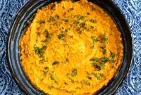 Creamy Vegan Red Lentil Protein Dip