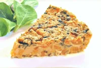 Wholesome Chickpea Frittata with Sweet Potato & Kale (Vegan, Soy-Free)