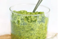 Bright Mustard Greens Pepita Pesto