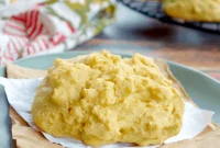 Fluffy Vegan Chickpea Drop Biscuits Grain-Free and Gluten-Free