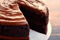 Effortless Grain Free Vegan Chickpea Flour Chocolate Cake