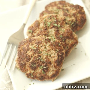 Delicious and high-protein vegan breakfast sausage patties