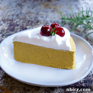 Vegan Pumpkin Hemp Heart Cheesecake