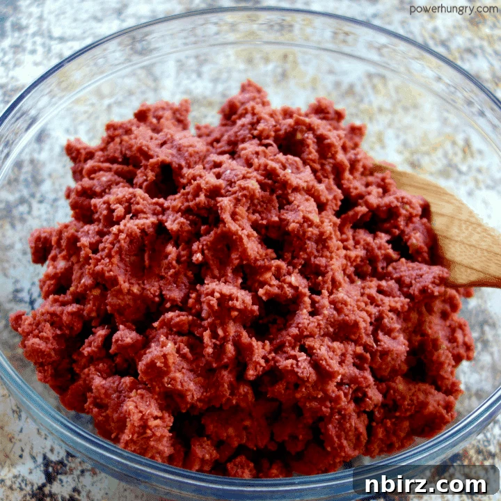 Soy-Free Vegan Beef Crumbles 13 Easy DIY vegan ground beef that is grain-free