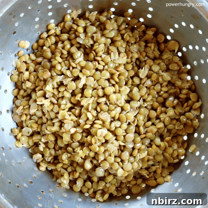 Soy-Free Vegan Beef Crumbles 8 Lentils for easy DIY vegan ground beef that is grain-free