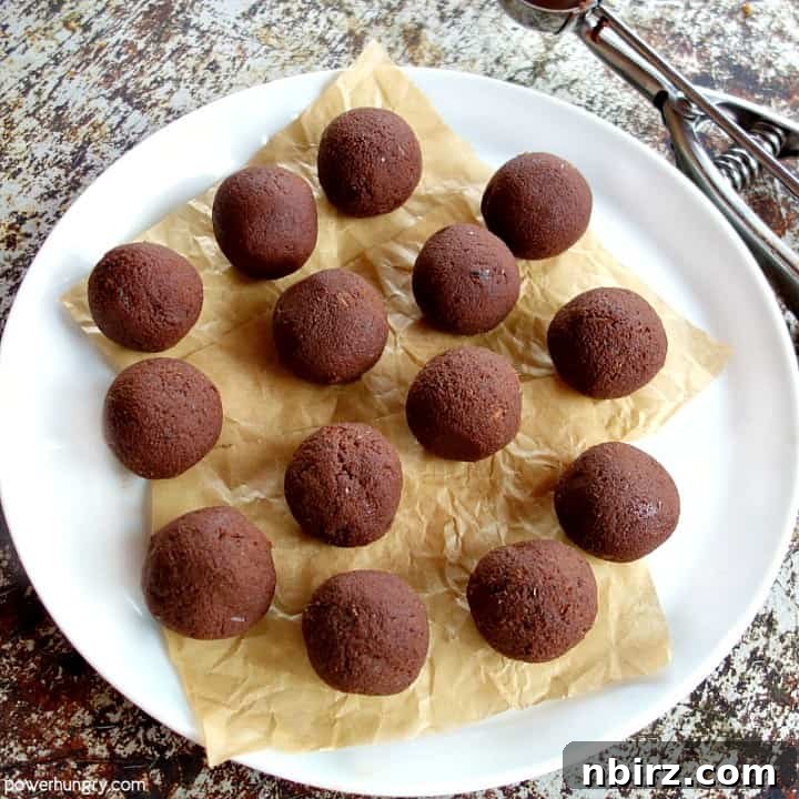 Portioned and Shaped Chocolate Truffles
