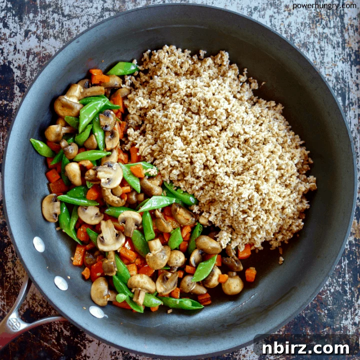 Savoury Steel Cut Oats Stir-Fry 7 Stir-Fried Steel Cut Oats {vegan, gluten-free, easy}