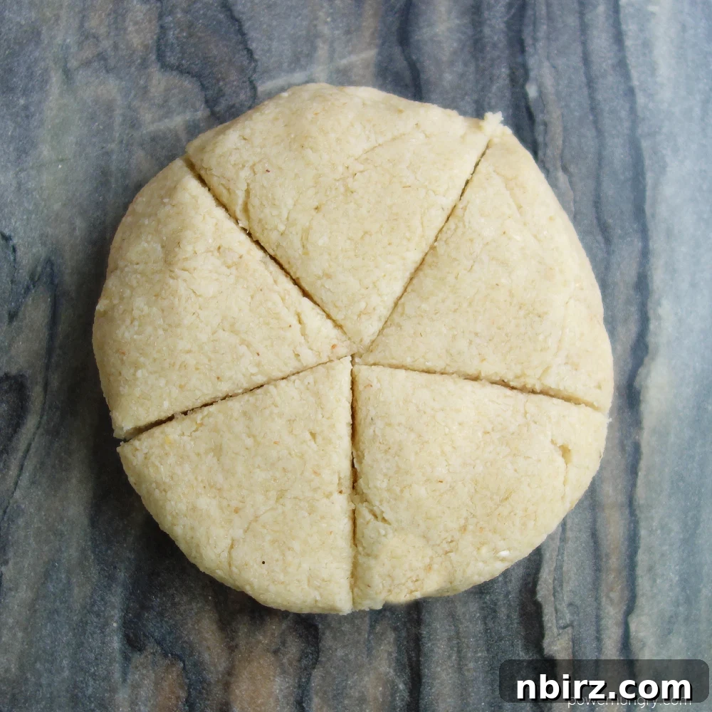 Divided Almond Flour Tortilla Dough