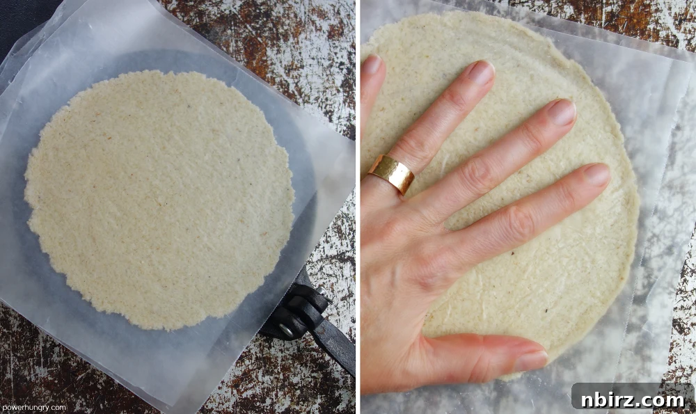 Alternative Methods to Press Tortilla Dough