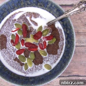 A perfectly cooked bowl of Teff porridge