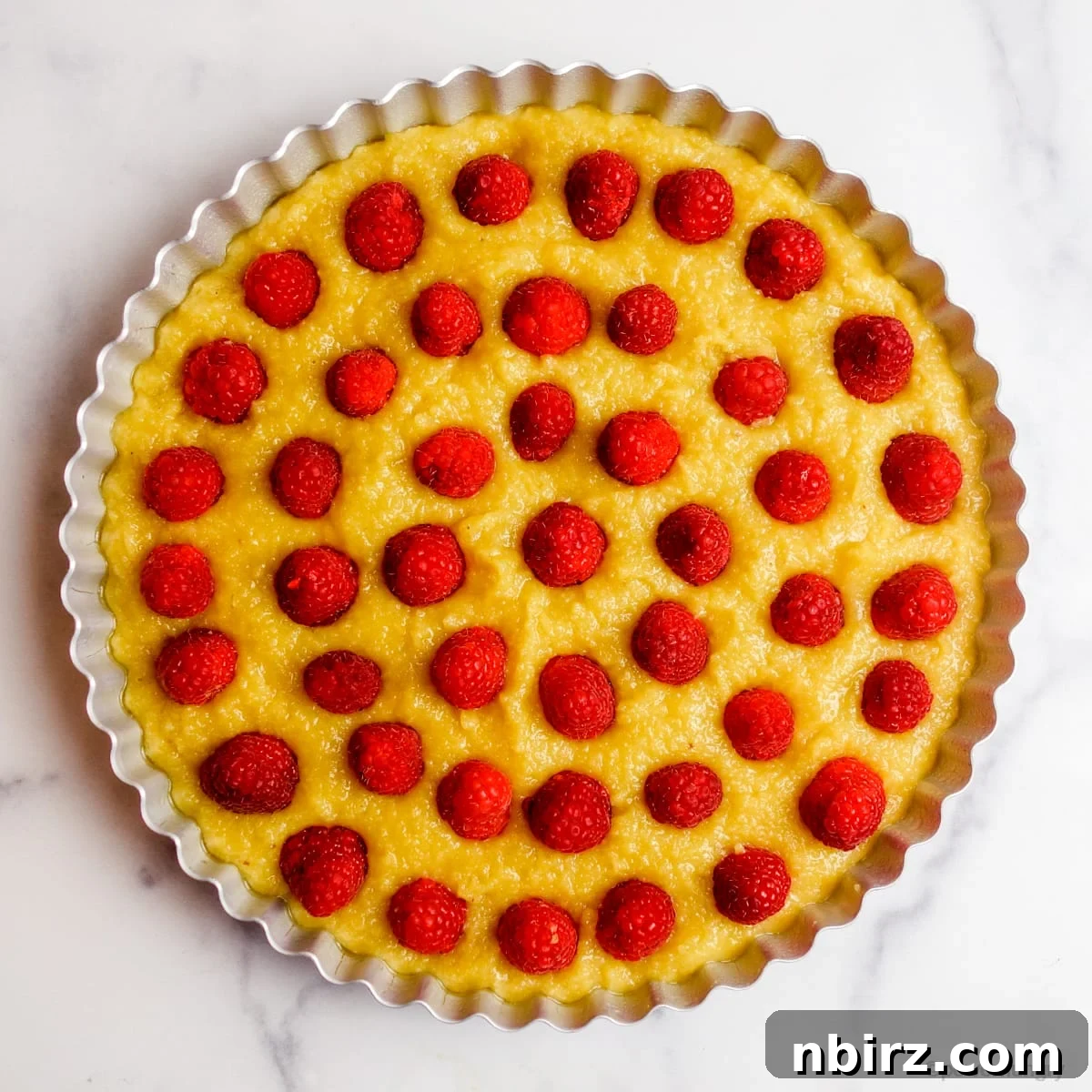 Vegan Raspberry Tart: A Gluten-Free Delight 6 Uncooked vegan no-crust raspberry almond tart