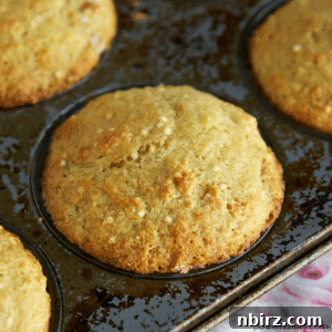 Golden Toasted Millet Banana Muffins Vegan Gluten Free 6 banana millet muffin in a metal muffin tin