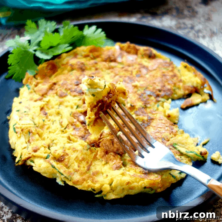 3-Ingredient Zucchini Soccatas (Chickpea Flour Omelets)