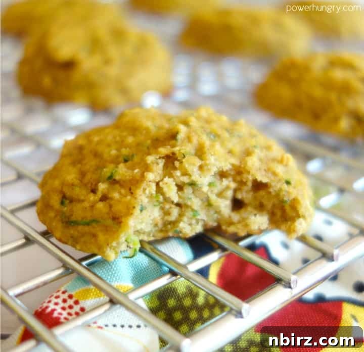 Coconut Flour Zucchini Cookies {Grain-Free, Vegan}