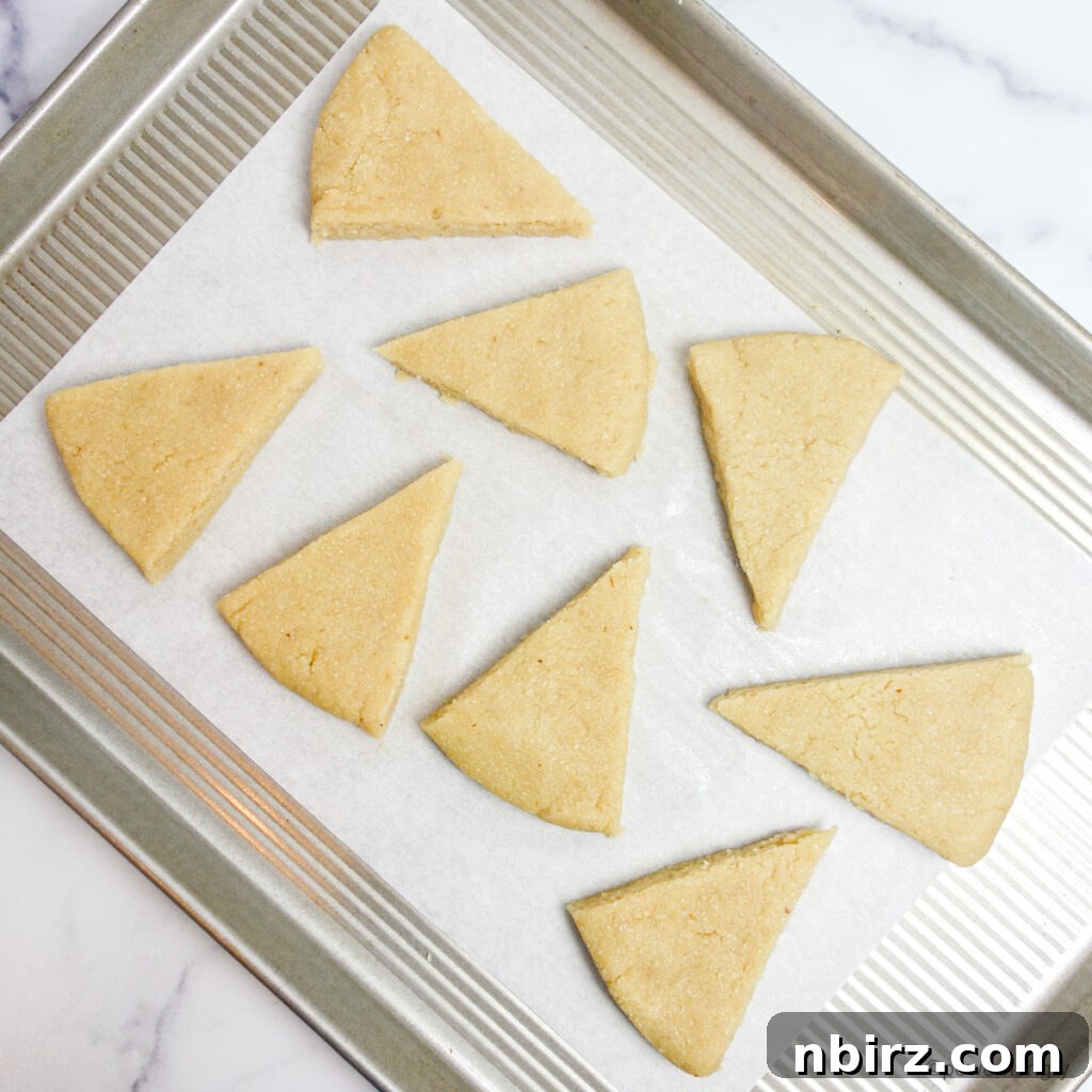 Effortless Almond Flour Scones: A Vegan & Gluten-Free Delight 11 Unbaked Almond Flour Scones