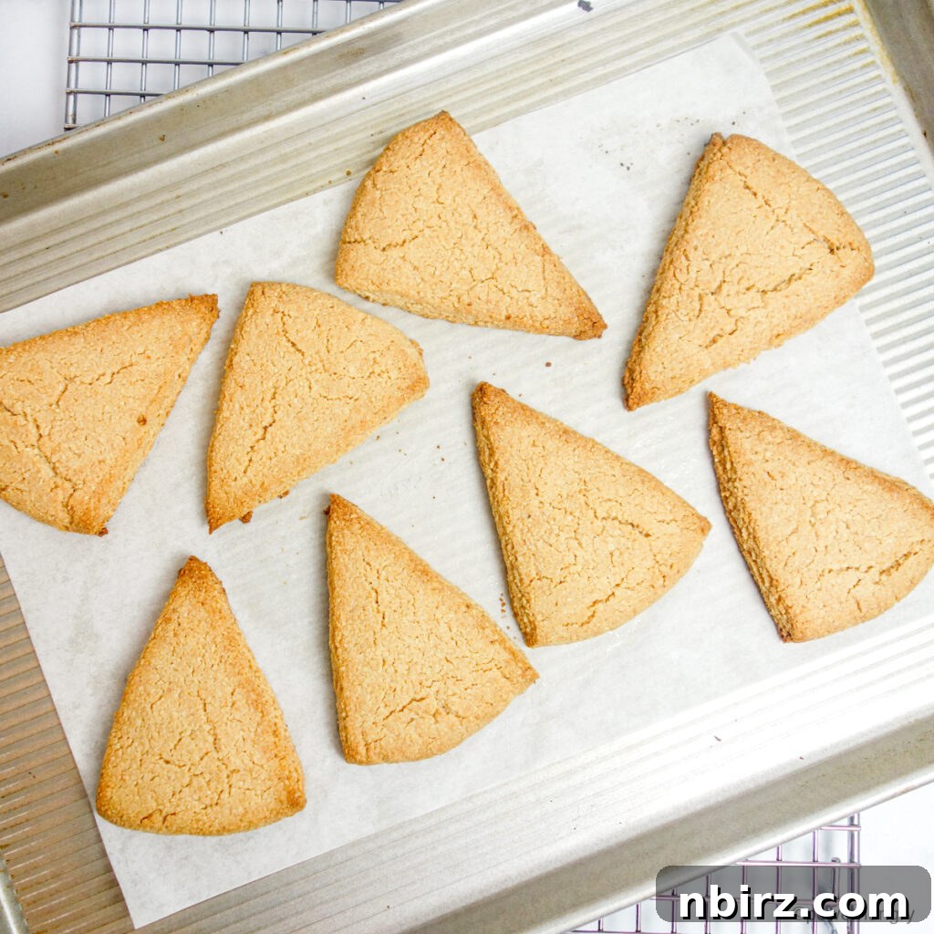 Effortless Almond Flour Scones: A Vegan & Gluten-Free Delight 12 Baked Almond Flour Scones