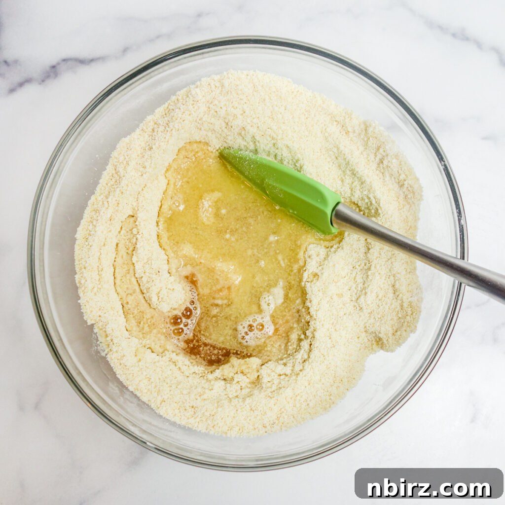 Effortless Almond Flour Scones: A Vegan & Gluten-Free Delight 7 Wet Ingredients Added to Dry Ingredients