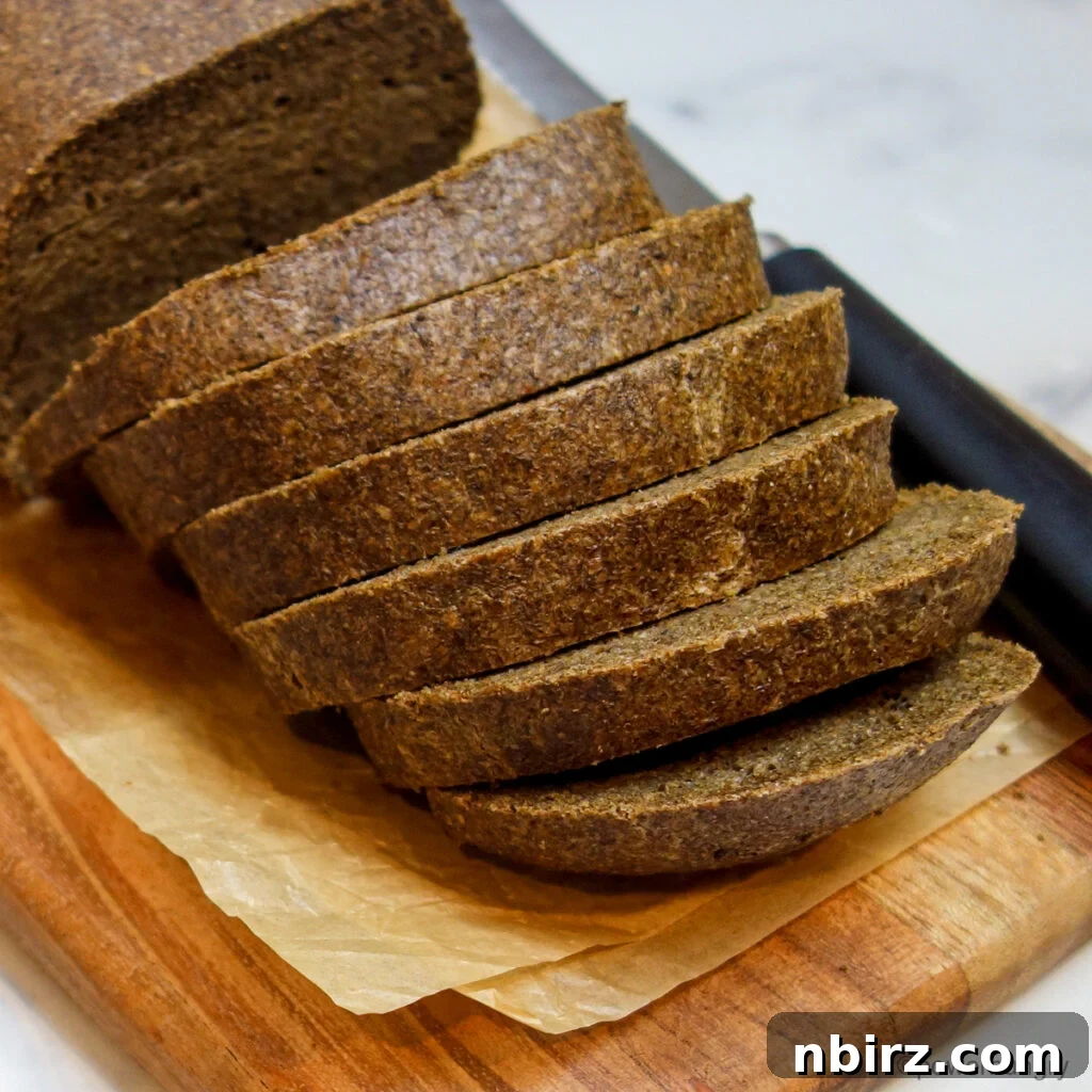 Sliced chia sandwich bread ready to be used for sandwiches