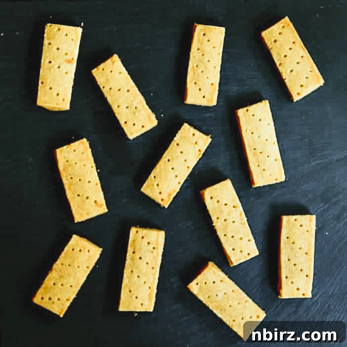 Heavenly Oat Crumbles: Vegan & Gluten-Free 5 Vegan oat shortbread on a slate plate