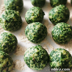 Vegan Spinach Almond Meatballs