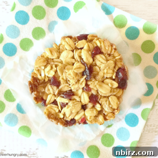 An appetizing image of a vegan muffin tin granola bar recipe, ready to be enjoyed.