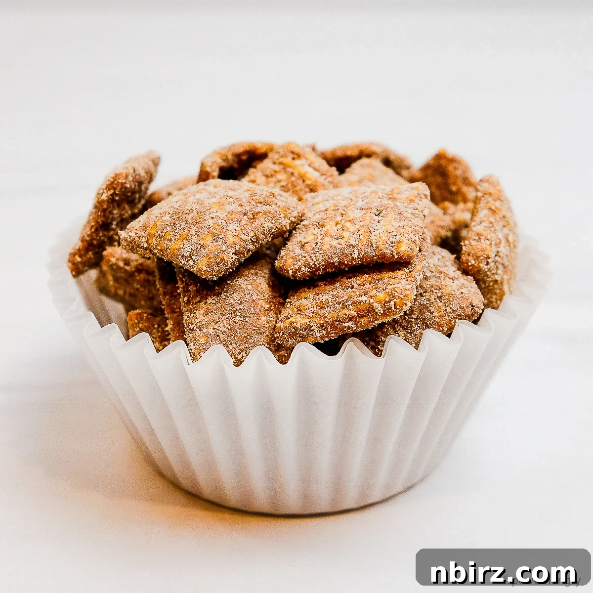 Plant-Powered Protein Puppy Chow 6 White silicone cup filled with irresistible high protein puppy chow