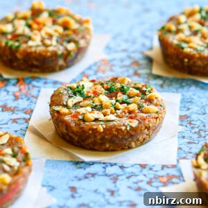 savory thai protein bars on a blue surface