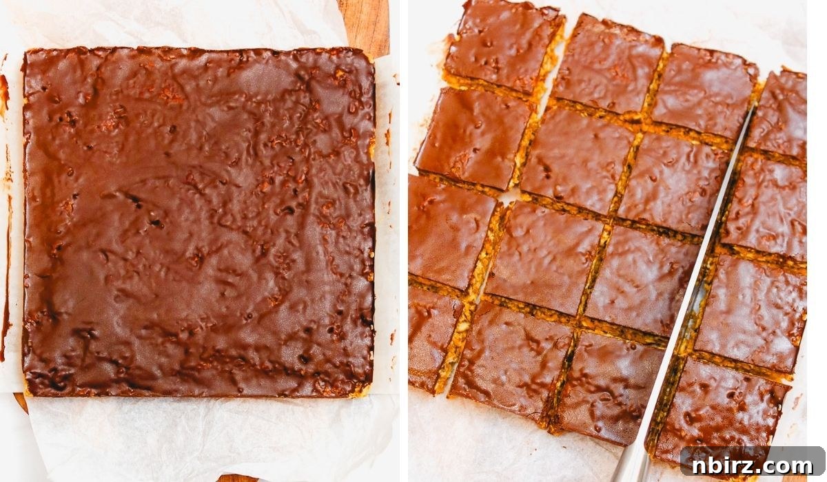 TVP Protein Crispy Bites Grain Free Oil Free 10 A collage showing chilled TVP bars being cut into uniform squares on a cutting board.