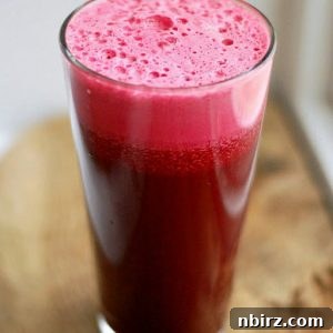 Raw Beet & Apple Detox Smoothie