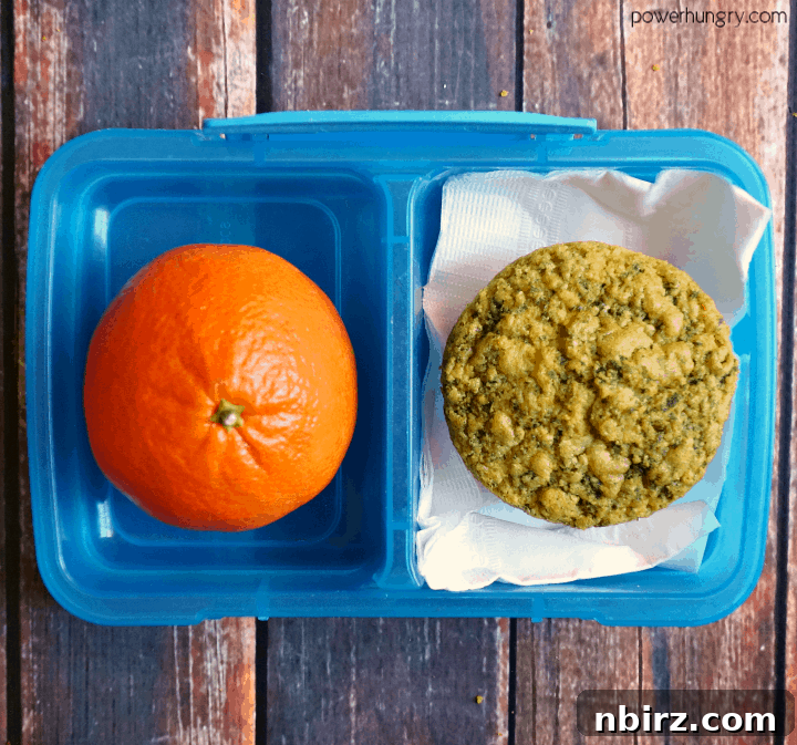 3-Ingredient Vegan Pesto Muffins: Simple, Grain-Free Goodness 5 Vegan Pesto Muffin in a Bento Box