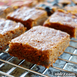 Delicious 4-Ingredient Vegan Peanut Butter Blondies, freshly baked and ready to eat