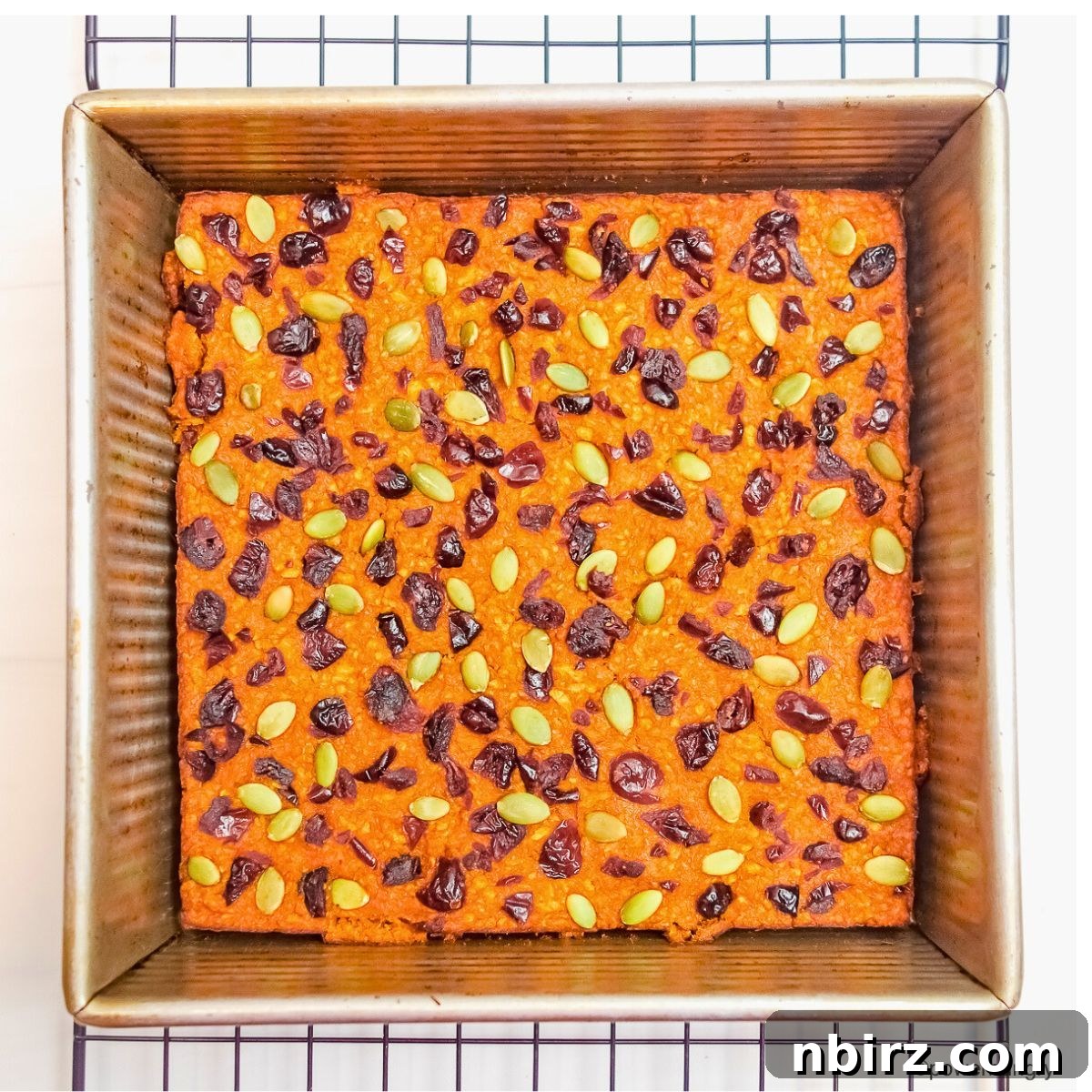 TVP Pumpkin Protein Bars: A Naturally Boosted Treat 8 Baked TVP pumpkin protein bars