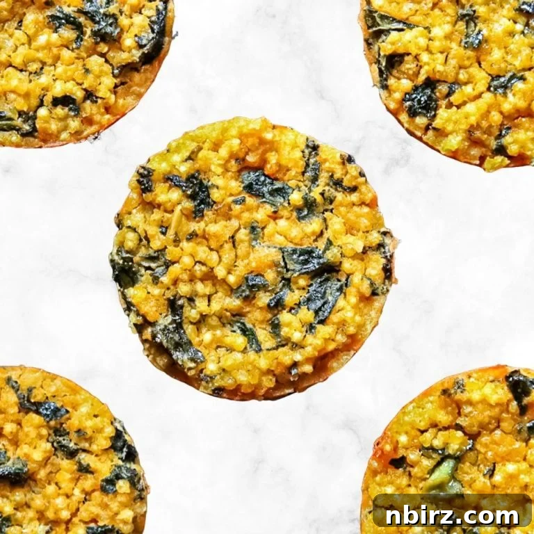 Vegan Millet Kale Quiches